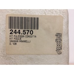 244.570 KIT POLINI RIEMENSCHEIBE CONDOTTA D. 128 YAMAHA-MINARELLI-APRILIA MALUGUTI