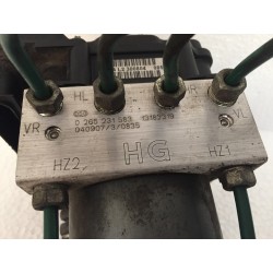 0265231583 STEUERGERÄT PUMPE ABS OPEL CORSA C - MERIVA - COMBO 13182319