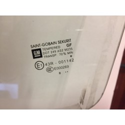 43R001142 OPEL CORSA D 2010 VERRE DESCENDANT FRONT DE GAUCHE D'ORIGINE