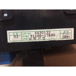 91100-17KH0 BOÎTE de FUSIBLE de la HYUNDAI MATRIX 1.5 CRDi (2002-2008) 4430132 2 MJ