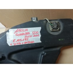 105195 KRAFTSTOFFTANK APRILIA SCARAB 500 (2003-2006) KOMPLETT SCHWIMMER DECKEL ORIGINAL