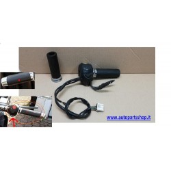 LA MANETTE DES GAZ DU GROUPE GAZ PIAGGIO BEVERLY CRUISER + BOUTONS