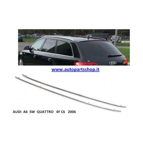 AUDI A6 SW 4F C6 dachreling ALUMINIUM CHROM 4F9860021E 4F9860022E