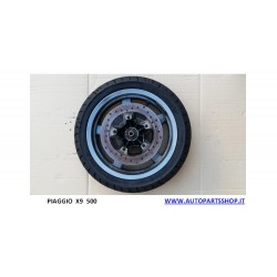 PIAGGIO X9 500 FELGE UND reifen vorderrad 14x3.50 120/70/14