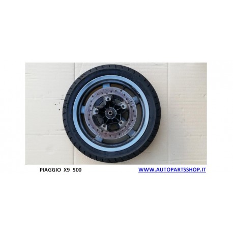 PIAGGIO X9 500 FELGE UND reifen vorderrad 14x3.50 120/70/14
