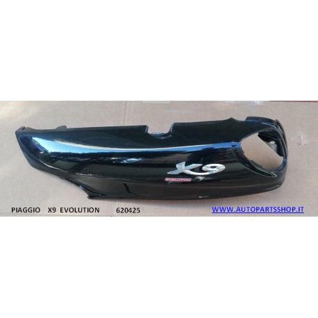 PIAGGIO X9 EVOLUTION  CARENA FIANCATA SINISTRA PLASTICA NERO 620425