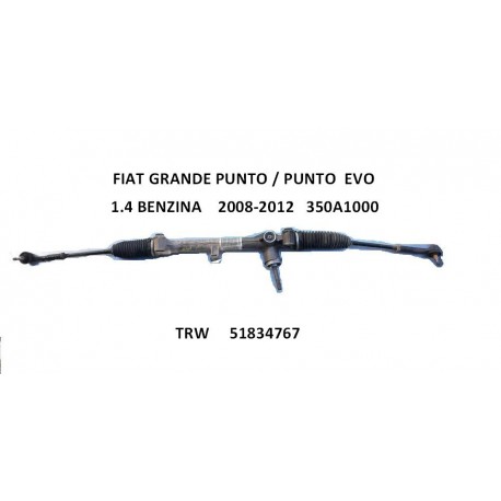 LENKGETRIEBE Fiat Grande Punto / Evo - 2008-2012 TRW 51834767 Hilfe