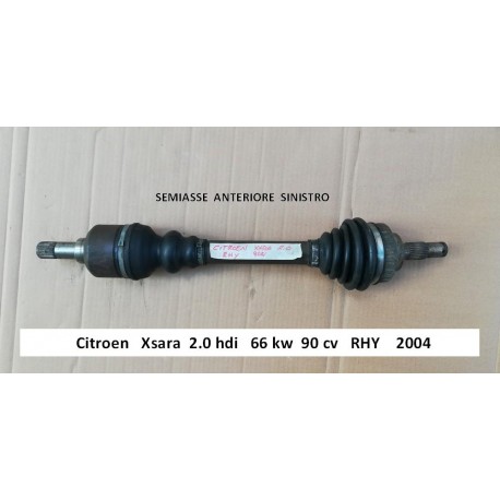 CITROEN XSARA 2.0 HDI SEMIASSE ANTERIORE SINISTRO 66KW 90CV 27139