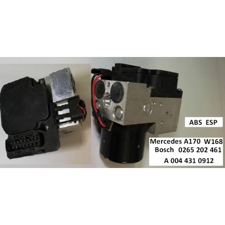 STEUERGERÄT PUMPE ABS ESP MERCEDES A170 A0044310912 0265202461 W168