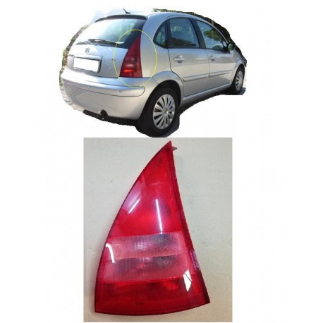CITROEN C3 feu arrière DROITE ARRIÈRE d'ORIGINE ARRÊTER