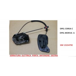 GM 13154792 SERRATURA ANTERIORE DESTRA OPEL CORSA C - MERIVA A  ORIGINALE