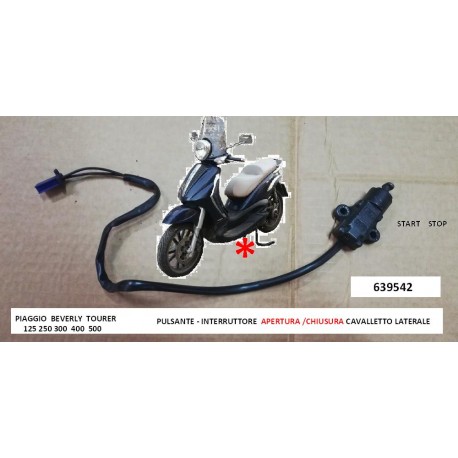 639542 INTERRUTTORE CAVALLETTO LATERALE PIAGGIO BEVERLY TOURER