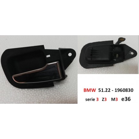 BMW Z3 3er e36 TÜRGRIFF VORNE RECHTS CHROM 51.22 1960830