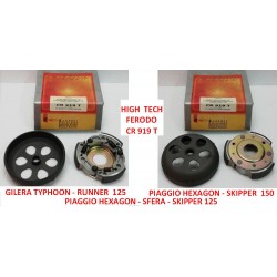 KIT LAUFRAD KUPPLUNGSGLOCKE GILERA PIAGGIO 125 150 HIGH-TECH-FERODO