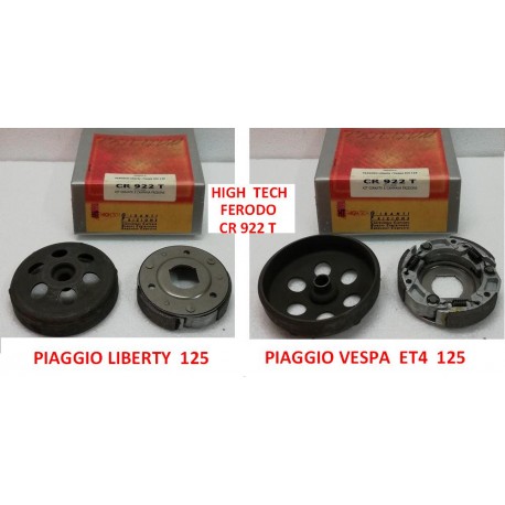 KIT GIRANTE CAMPANA FRIZIONE PIAGGIO LIBERTY 125 VESPA ET4 125 HIGH TECH