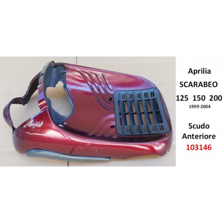 SCUDO ANTERIORE CARENA APRILIA SCARABEO 125 150 200 ORIGINALE 103146