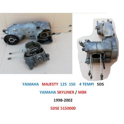 LE COUPLAGE DU CARTER YAMAHA MAJESTY 125 150 SKYLINER MBK 5DS