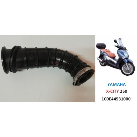 YAMAHA X-CITY 250 KRÜMMER EINLASS-LUFT-ROHR-KASTEN-FILTER