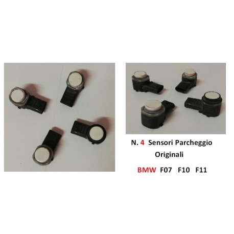 N.4 SENSORI PARCHEGGIO ORIGINALI BMW F07 F10 F11 9206526