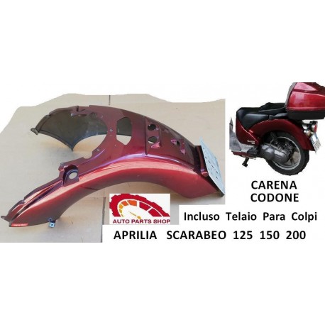 APRILIA SCARABEO 125 150 200 PARAFANGO POSTERIORE CARENA ORIGINALE 103179