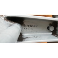 PIAGGIO X9 CERCHIO RUOTA ANTERIORE COMPLETA 14x3.50 120/70/14