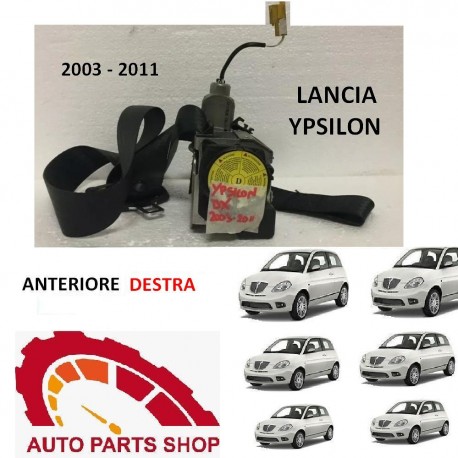 LANCIA YPSILON ( 2003-2011 ) CEINTURE de sécurité Avant Droite DROITE HR 843 TENDEUR de