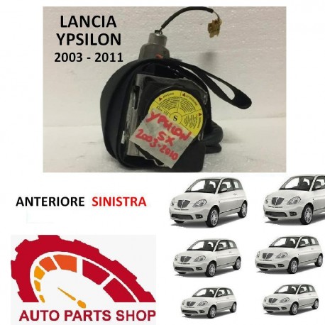 LANCIA YPSILON (2003-2010) CEINTURE de sécurité Avant Gauche 735420953 GAUCHE LH 843