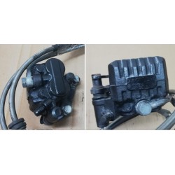 PIAGGIO BEVERLY TOURER POMPA PINZA TUBO FRENO POSTERIORE COMPLETO
