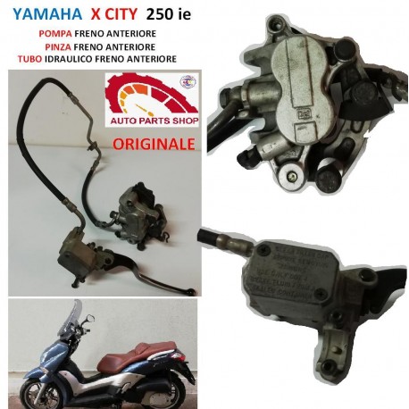 YAMAHA X-CITY 250 POMPA PINZA FRENO ANTERIORE TUBO ORIGINALE