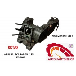 APRILIA SCARABEO 125 ROTAX CARTER MOTORE COMPLETO 1999-2003 ROTAX 120S