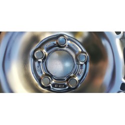 VOLSKWAGEN POLO 9N CERCHIO FERRO 6Jx14 H2 - 6Q0601027A ORIGINALE