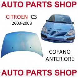 COFANO ANTERIORE MOTORE CITROEN C3  2003-2008 COMPLETO