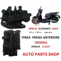 APRILIA SCARABEO LIGHT 125 ie - 200 i.e. PINZA FRENO ANTERIORE 111227