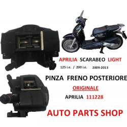 APRILIA SCARABEO LIGHT 125 ie - 200 PINZA FRENO POSTERIORE 111228