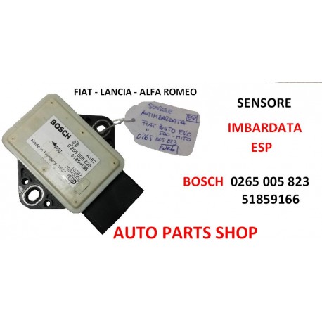 SENSORE IMBARDATA - ESP FIAT LANCIA ALFA BOSCH 0265005823 51859166