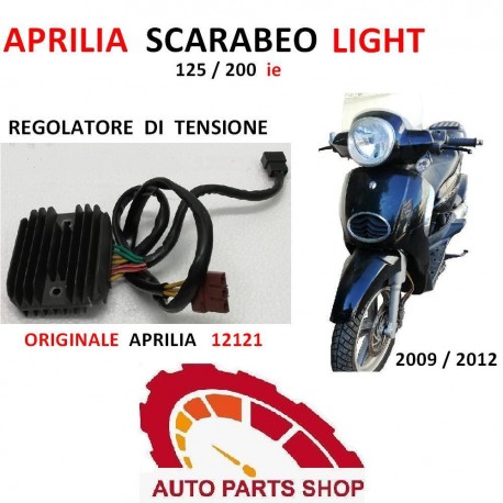 REGOLATORE DI TENSIONE APRILIA SCARABEO LIGHT 125 200 ie 2009-2012 12121
