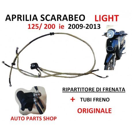 RIPARTITORE FRENATA TUBI FRENO APRILIA SCARABEO LIGHT 125/200 ie 2012