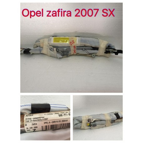 Airbag Rideau Gauche OPEL ZAFIRA B 2007 AUTOLIV 607655701D 13231632 AIR BAG