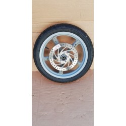 RUOTA ANTERIORE CERCHIO GOMMA APRILIA SCARABEO 125 150 200 16x2.5 100/80/16