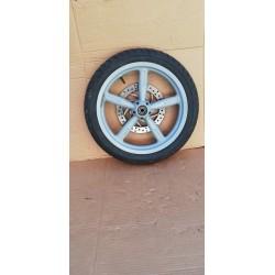 RUOTA ANTERIORE CERCHIO GOMMA APRILIA SCARABEO 125 150 200 16x2.5 100/80/16