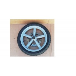 RUOTA ANTERIORE CERCHIO GOMMA APRILIA SCARABEO 125 150 200 16x2.5 100/80/16