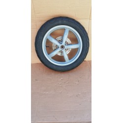 RUOTA POSTERIORE CERCHIO GOMMA APRILIA SCARABEO 125 150 200 16x3.0 130/80/16