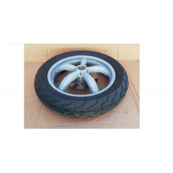 RUOTA POSTERIORE CERCHIO GOMMA APRILIA SCARABEO 125 150 200 16x3.0 130/80/16