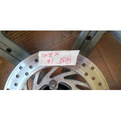 RUOTA POSTERIORE CERCHIO GOMMA APRILIA SCARABEO 125 150 200 16x3.0 130/80/16