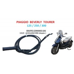 CAVO GAS ACCELERATORE PIAGGIO BEVERLY TOURER 250 / 300 ORIGINALE + MANOPOLA