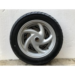 SYM JOYRIDE EVO 200 i.e. RUOTA ANTERIORE CERCHIO 2.75 x 13 GOMMA 110/90/13