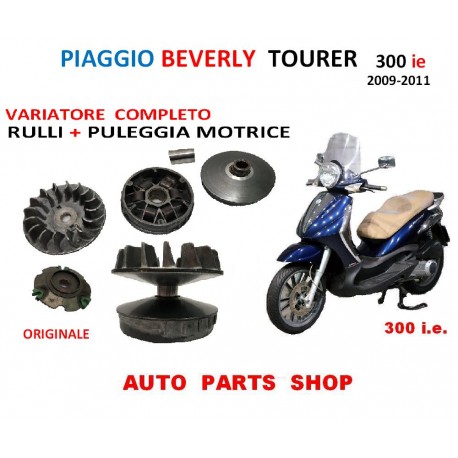 PIAGGIO BEVERLY 250 300 VARIATORE PULEGGIA RULLI CARNABY MP3 X9 X8 X7