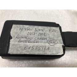 NISSAN JUKE MK1 F15 FIBIA CINTURA SICUREZZA ANTERIORE DESTRA SINISTRA 6157596A