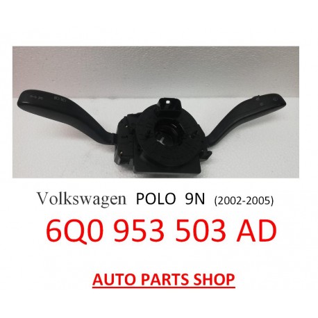 6Q0953503AD VOLKSWAGEN POLO 9N DEVIO LUCI SENSORE ANGOLO STERZO AIRBAG