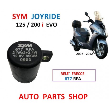 SYM MIO /  JOYRIDE EVO 125 / 200 ie RELE' FRECCE  2007-2012
